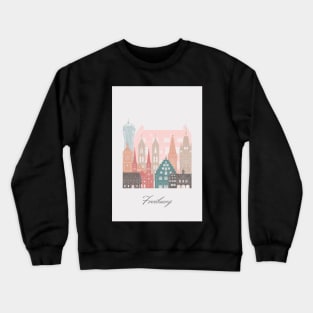 Freiburg, Germany, map skyline - 01 style Crewneck Sweatshirt